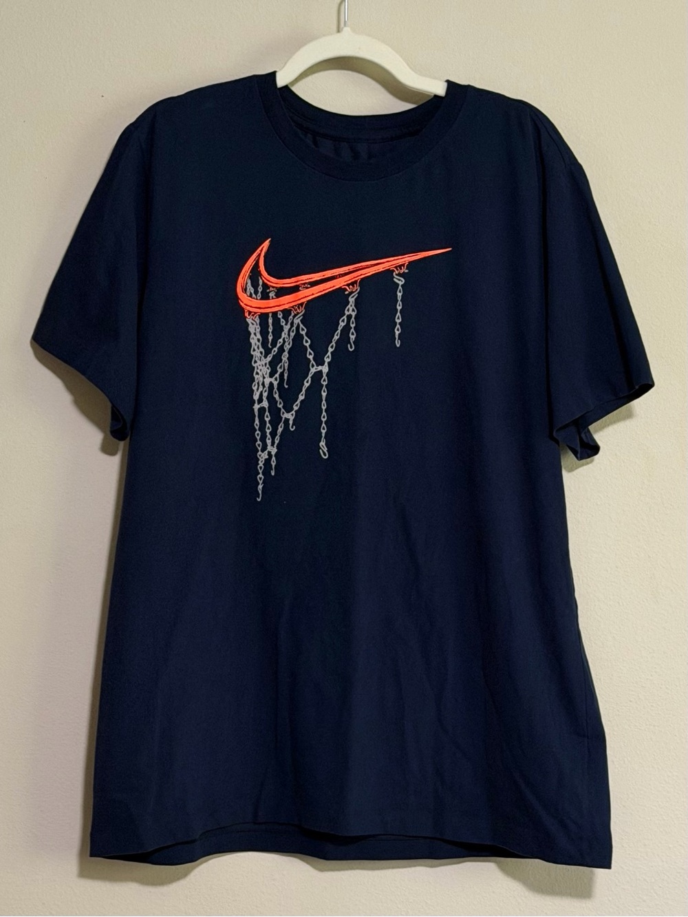 Nike Men’s Navy Graphic Swoosh T-Shirt